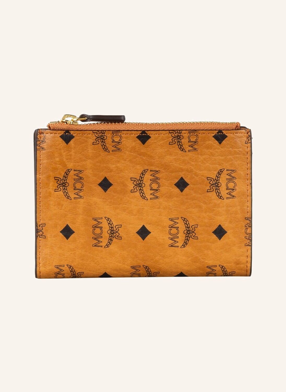 Кошелек веритас MCM, цвет COGNAC 
Кошелек веритас MCM, цвет COGNAC