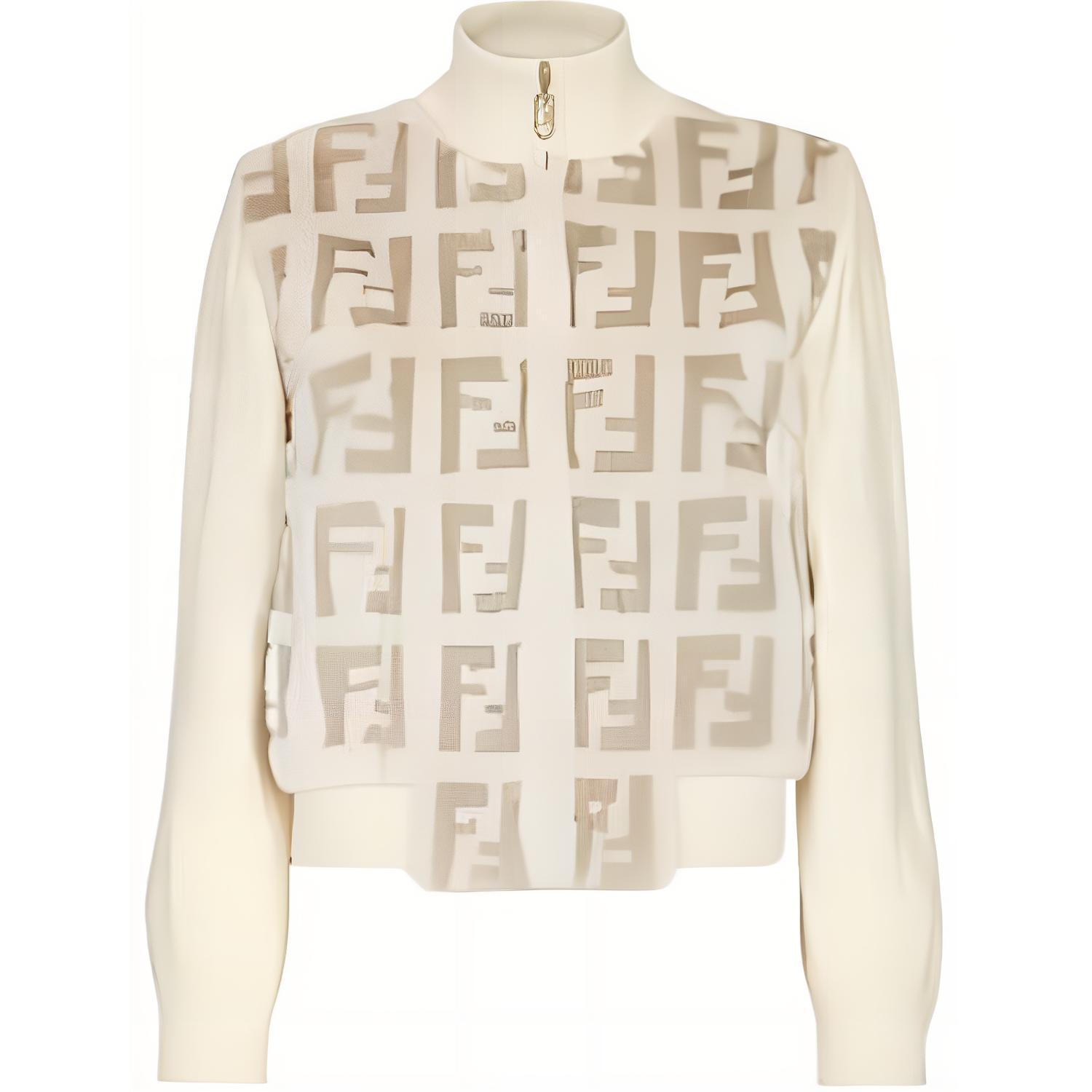FENDI Куртка женская белая, White
FENDI Куртка женская белая, White