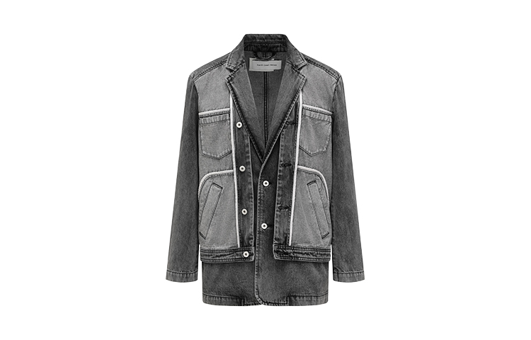 Feng Chen Wang Вывернутая наизнанку джимсовая куртка в стиле пэчворк, Black
Feng Chen Wang Вывернутая наизнанку джимсовая куртка в стиле пэчворк, Black