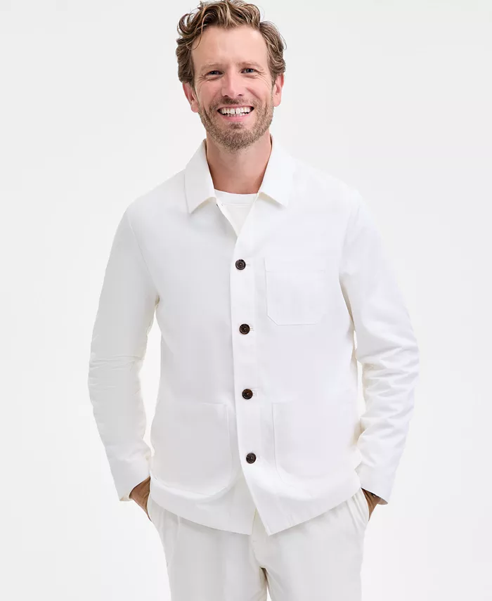 Мужская куртка Chore с длинным рукавом и застежкой на пуговицы спереди Club Room, коричневый/бежевый
Мужская куртка Chore с длинным рукавом и застежкой на пуговицы спереди Club Room, коричневый/бежевый