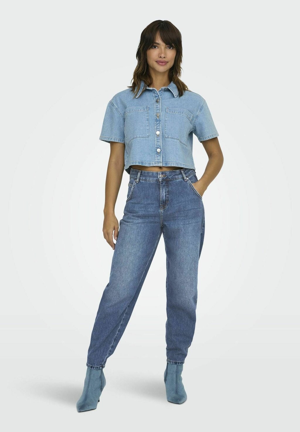 Джинсы зауженного кроя KAROTTEN ONLTROY HOHE TAILLE ONLY, синий деним
Джинсы зауженного кроя KAROTTEN ONLTROY HOHE TAILLE ONLY, синий деним