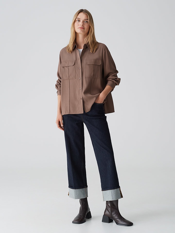 Рубашка OPUS, светло-коричневый
Рубашка OPUS, светло-коричневый