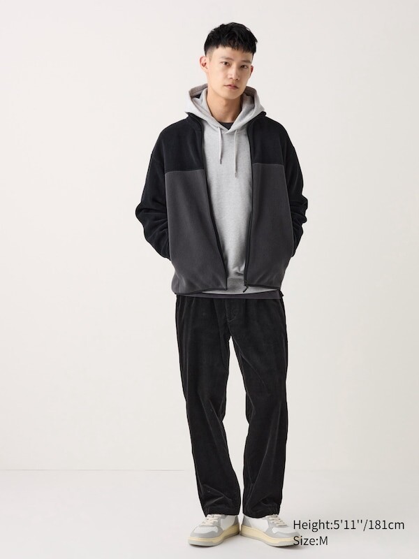 Легкие вельветовые брюки по щиколотку Uniqlo, черный
Легкие вельветовые брюки по щиколотку Uniqlo, черный