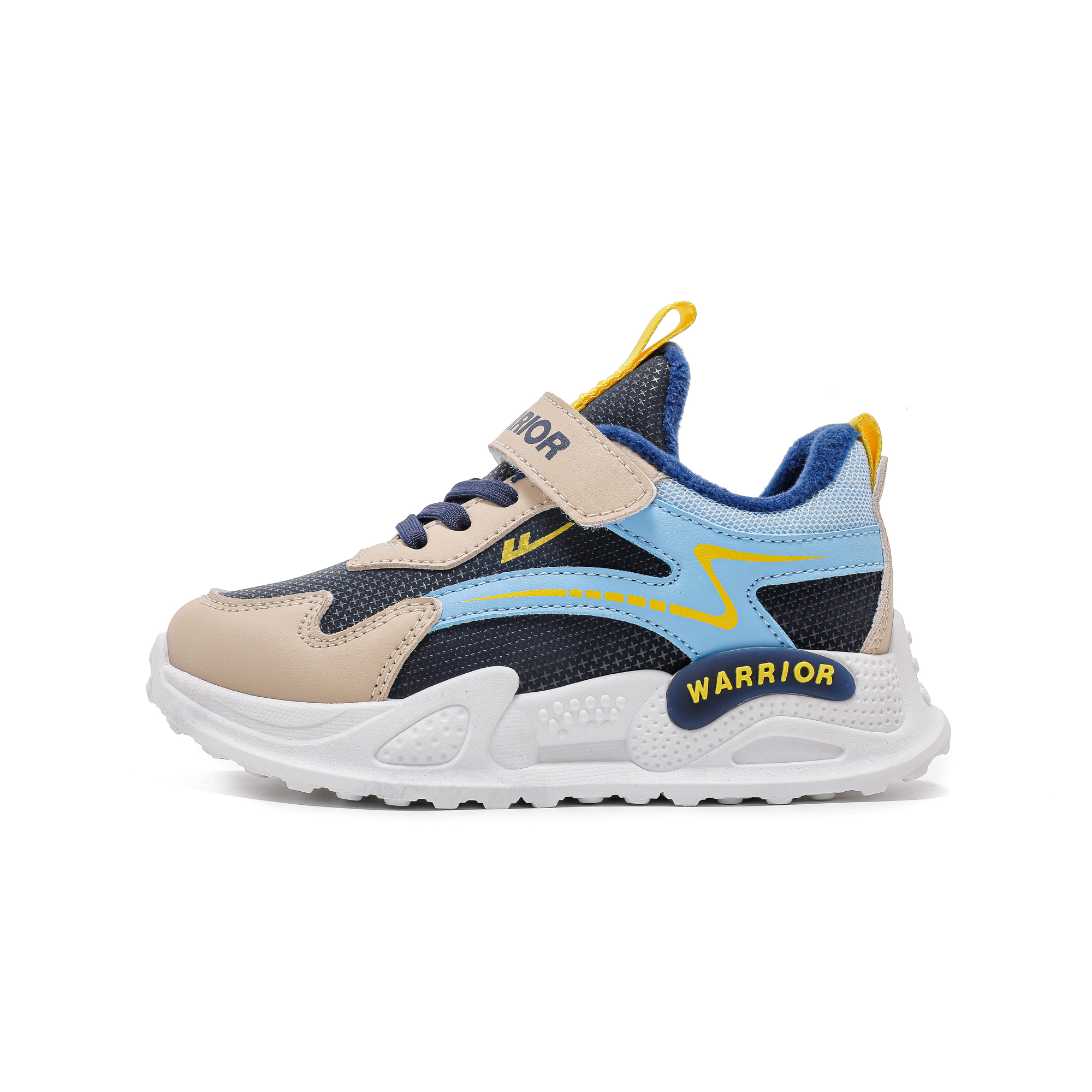 Спортивные кроссовки для мальчиков. Легкая амортизация и дышащий дизайн. Низкий верх. Детская обувь для повседневной носки. WARRIOR, синий/хаки
Спортивные кроссовки для мальчиков. Легкая амортизация и дышащий дизайн. Низкий верх. Детская обувь для повседневной носки. WARRIOR, синий/хаки