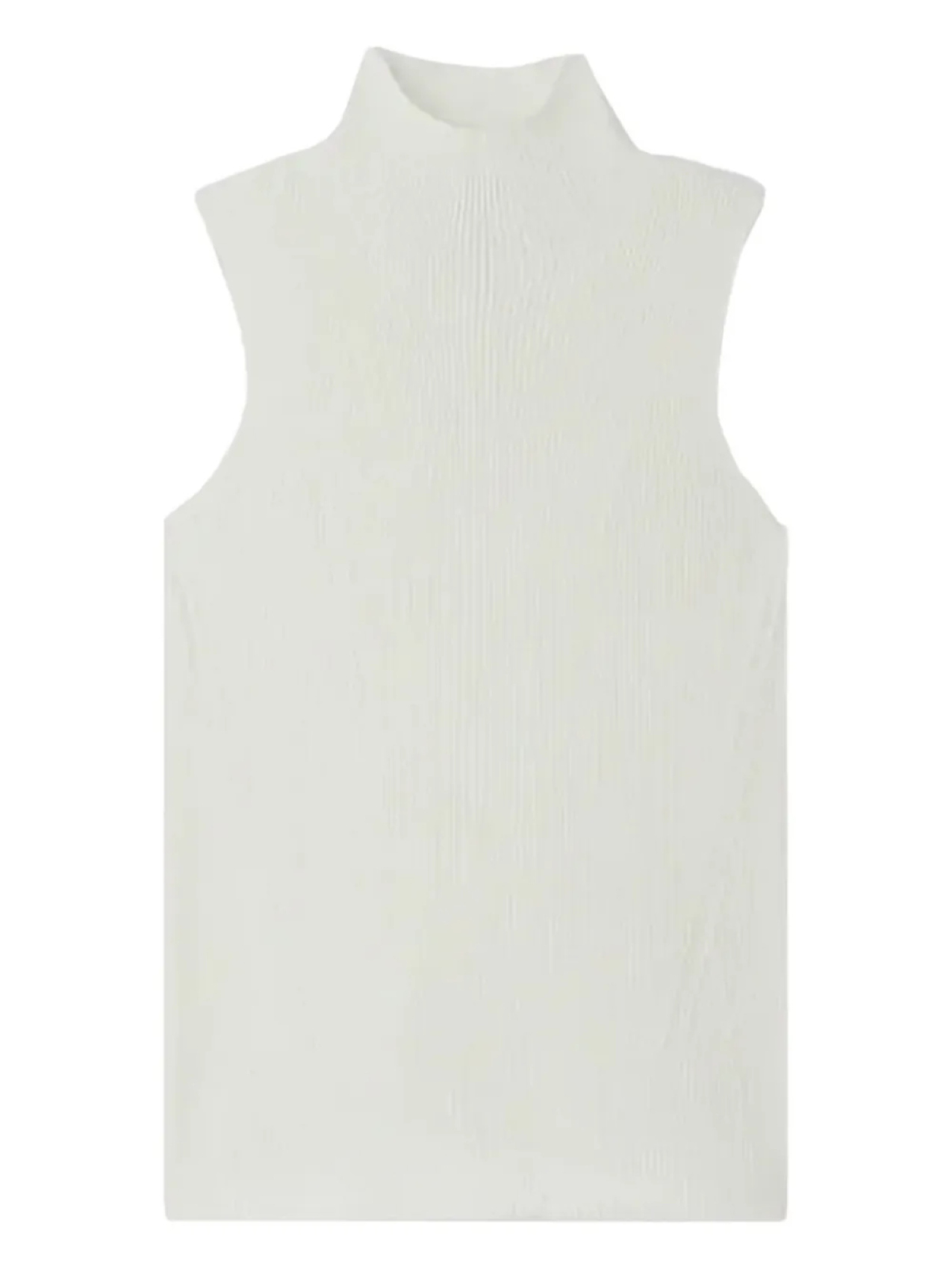 Портретный топ без рукавов с высоким воротом CFCL, белый
Портретный топ без рукавов с высоким воротом CFCL, белый