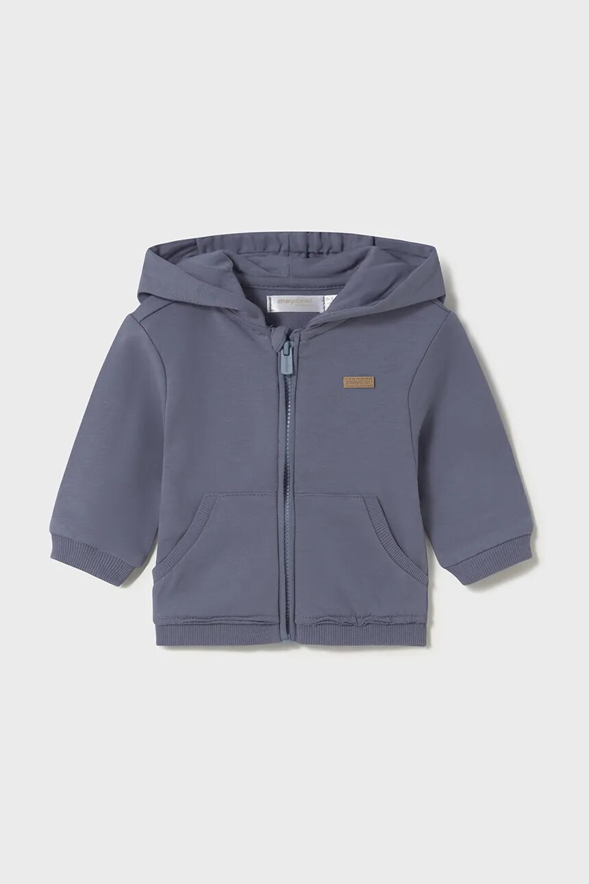Хлопковая толстовка для новорожденных Mayoral Newborn, синий
Хлопковая толстовка для новорожденных Mayoral Newborn, синий