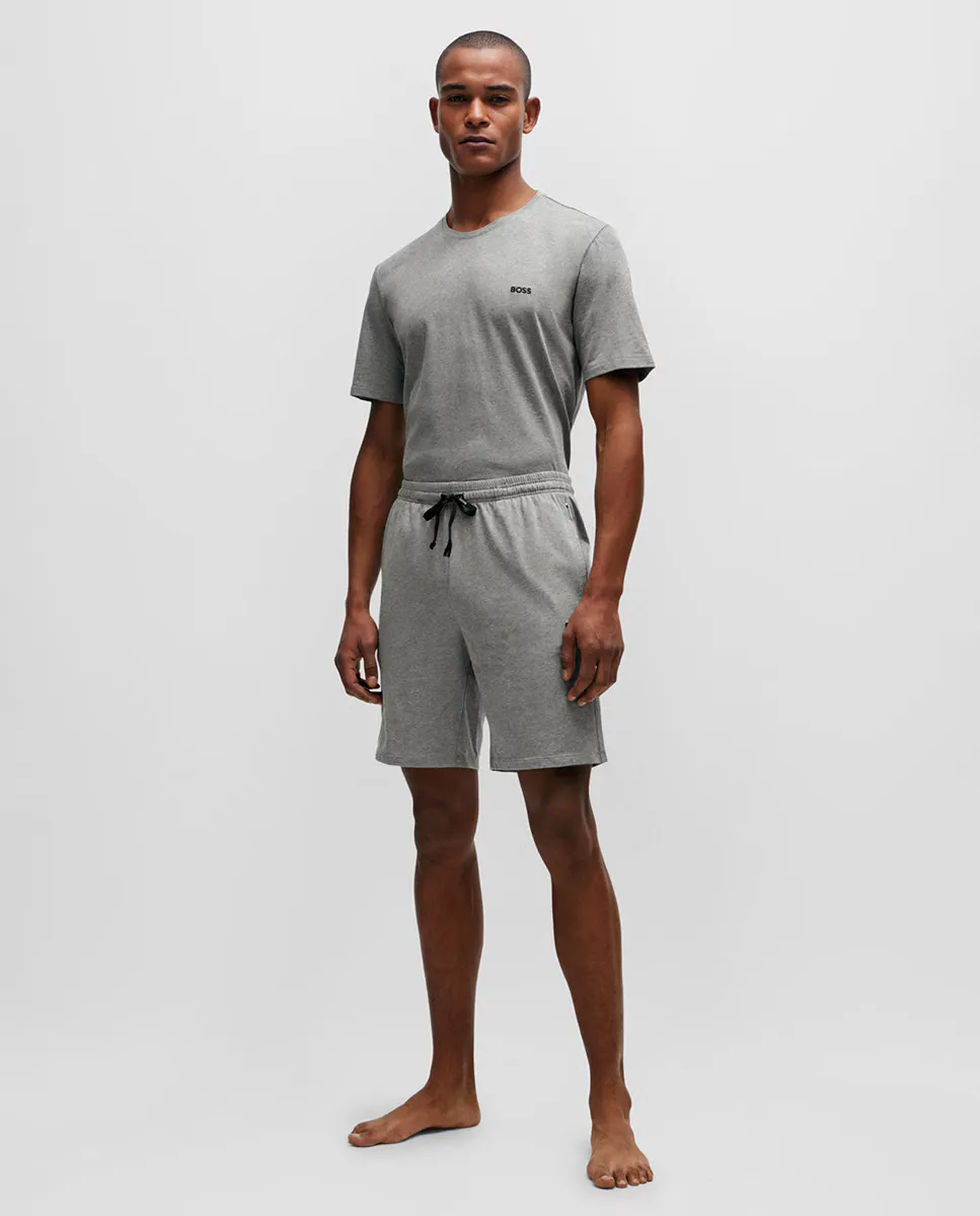 Шорты обычного кроя из хлопка стрейч с логотипом Boss, серый
Шорты обычного кроя из хлопка стрейч с логотипом Boss, серый