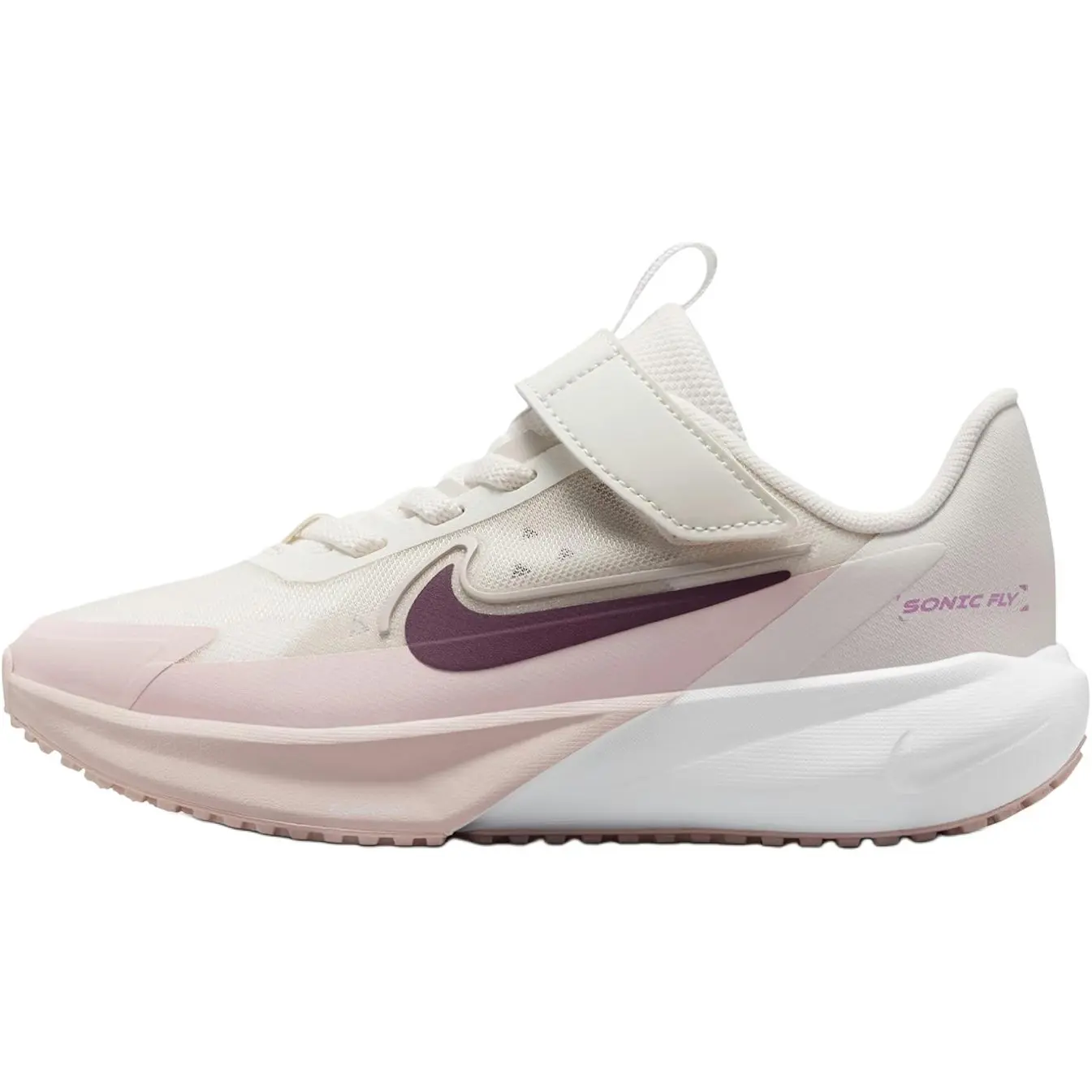 Nike SONIC FLY Low top Бежево-розовые детские кроссовки
Nike SONIC FLY Low top Бежево-розовые детские кроссовки