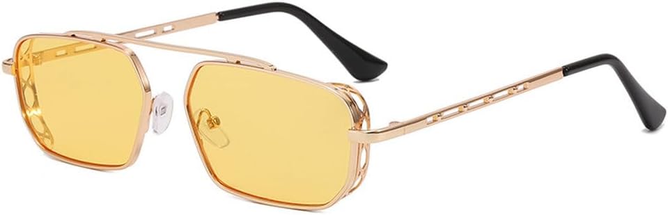 Винтажные красные прямоугольные солнцезащитные очки для женщин в стиле стимпанк с морскими линзами, маленькие металлические солнцезащитные очки для мужчин, защита от ультрафиолета UV400, SUN724 Generic, C6
Винтажные красные прямоугольные солнцезащитные очки для женщин в стиле стимпанк с морскими линзами, маленькие металлические солнцезащитные очки для мужчин, защита от ультрафиолета UV400, SUN724 Generic, C6