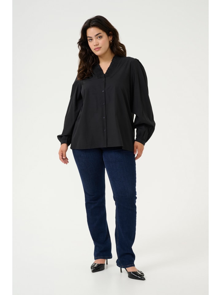 KAFFE curve Блузка с длинными рукавами KCmai, стандартный крой, цвет черный
KAFFE curve Блузка с длинными рукавами KCmai, стандартный крой, цвет черный