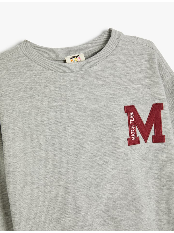 Толстовка серого цвета KOTON
Толстовка серого цвета KOTON