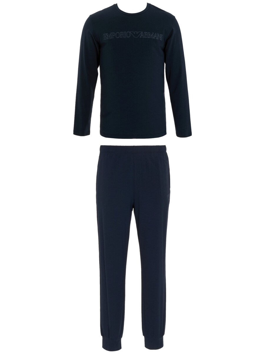 Длинная пижама Emporio Armani, темно-синий
Длинная пижама Emporio Armani, темно-синий