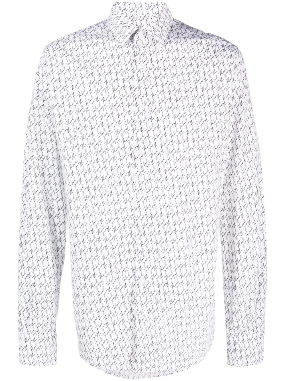 Рубашка Karl Signature KARL LAGERFELD, белый 
Рубашка Karl Signature KARL LAGERFELD, белый