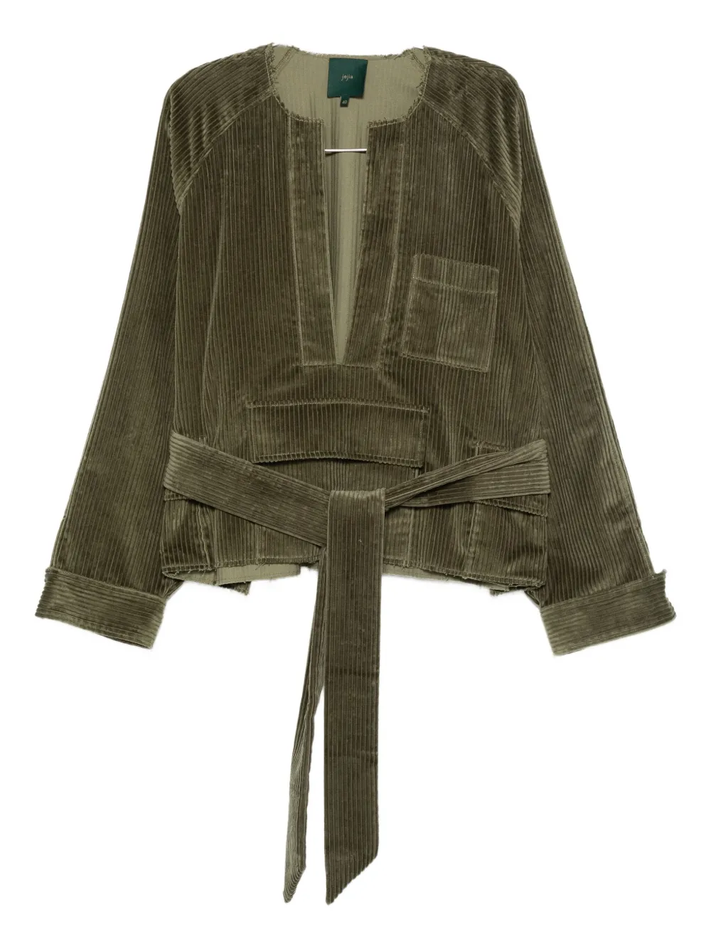 Блузка на завязках из вельвета Jejia, зеленый
Блузка на завязках из вельвета Jejia, зеленый