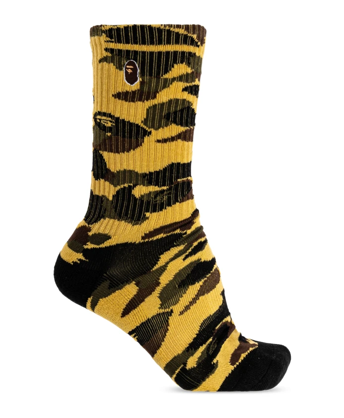 Носки с логотипом A Bathing Ape, желтый
Носки с логотипом A Bathing Ape, желтый