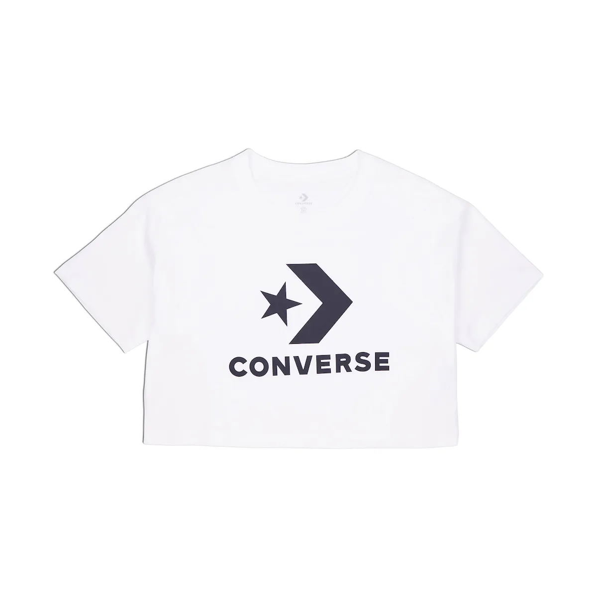 Женская футболка Star Chevron Boxy T-shirt Converse, белый 
Женская футболка Star Chevron Boxy T-shirt Converse, белый