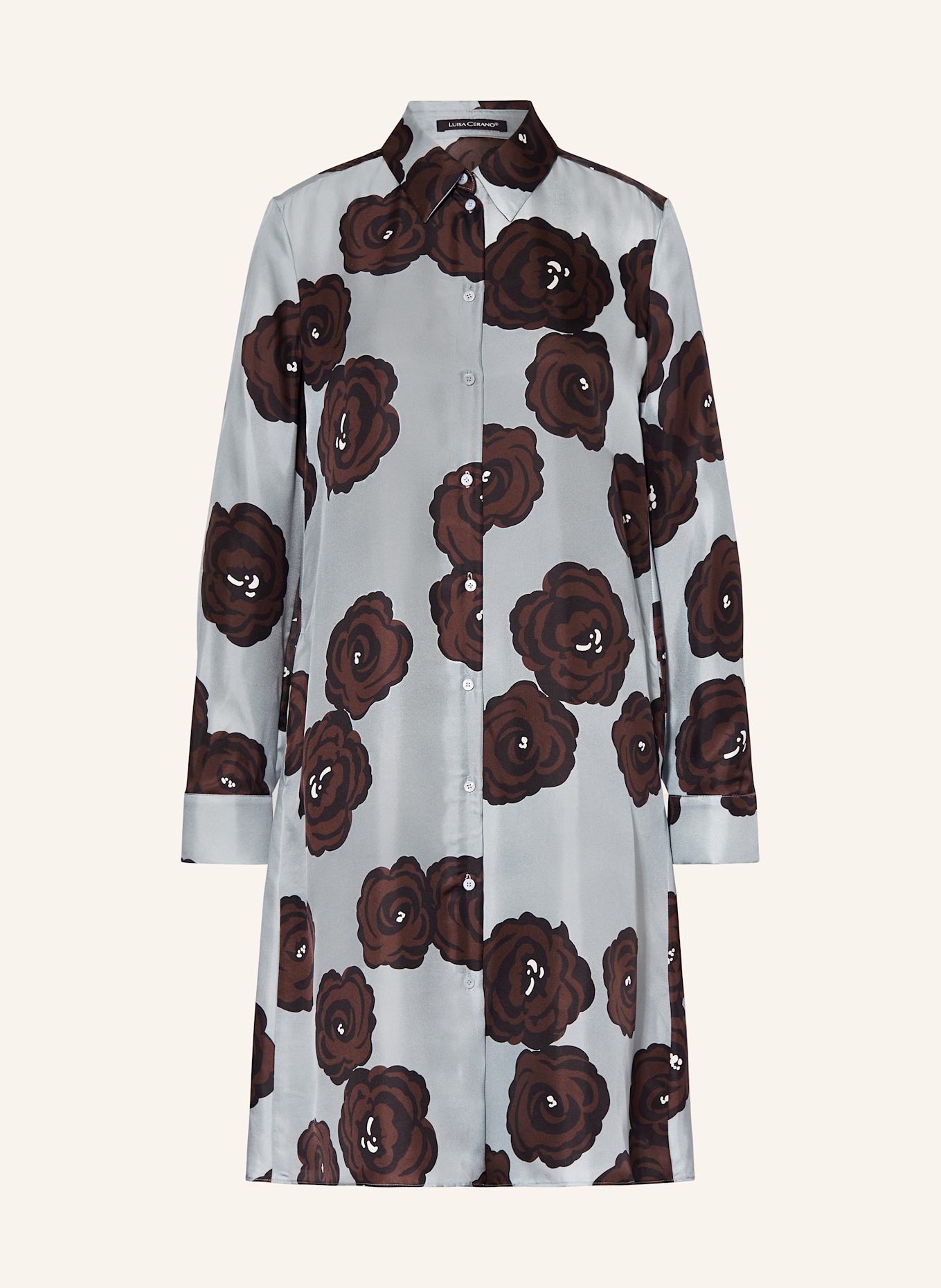 Шелковое платье-рубашка Luisa Cerano, мультиколор
Шелковое платье-рубашка Luisa Cerano, мультиколор