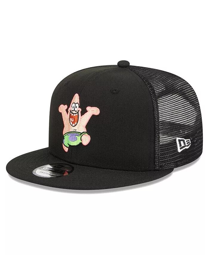 Мужская черная губка Bob Square Брюки Патрик Стар Trucker 9FIFTY Кепка Snapback New Era, черный
Мужская черная губка Bob Square Брюки Патрик Стар Trucker 9FIFTY Кепка Snapback New Era, черный