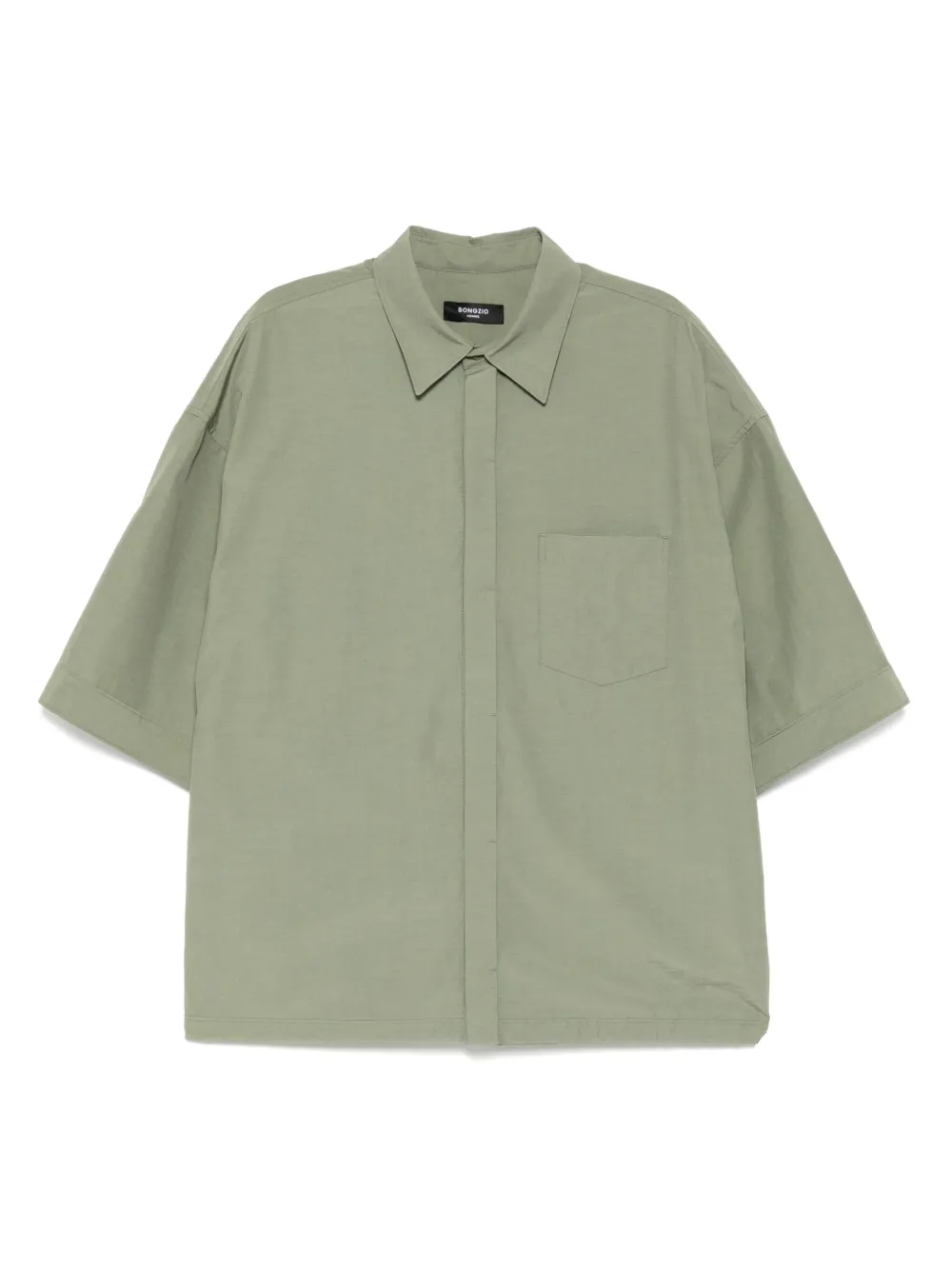 Рубашка songzio paris с логотипом, зеленый
Рубашка songzio paris с логотипом, зеленый