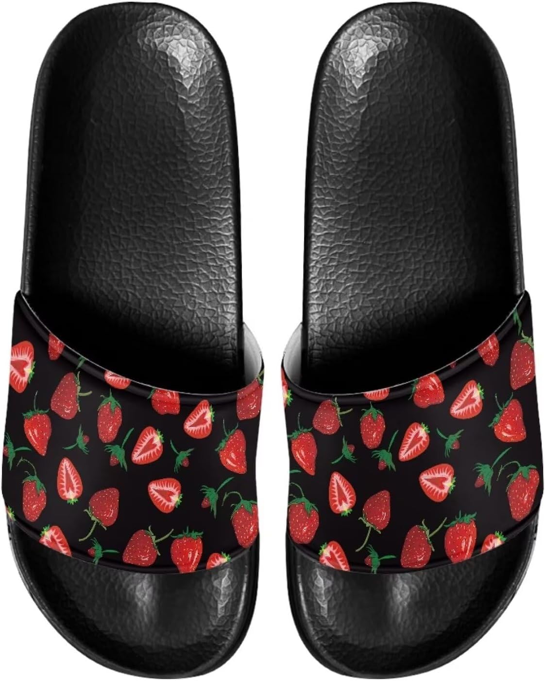 Женские и мужские модные шлепанцы Binienty, нескользящие летние тапочки для ванной, дома, бассейна и пляжа, Strawberry
Женские и мужские модные шлепанцы Binienty, нескользящие летние тапочки для ванной, дома, бассейна и пляжа, Strawberry