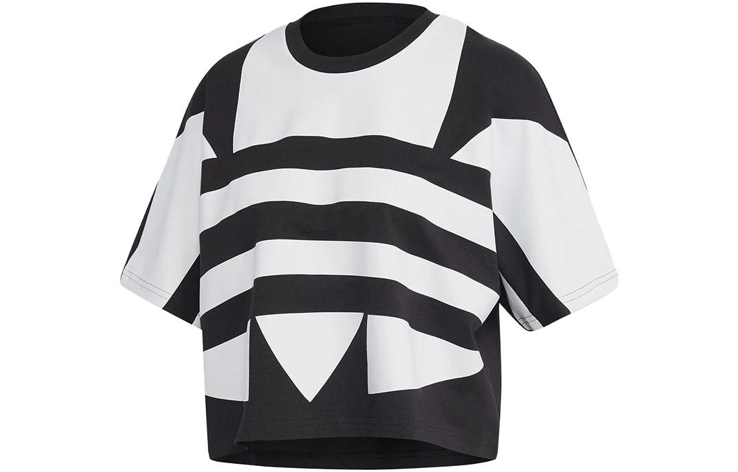 Футболка большого размера женская черная Adidas Originals
Футболка большого размера женская черная Adidas Originals