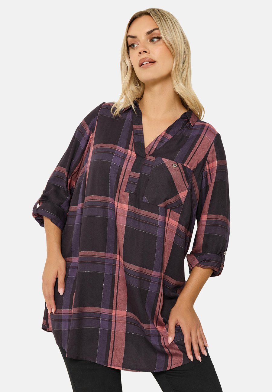 Блуза Yours Clothing CHECK OVERHEAD, Dark Blue/Multi-Coloured
Блуза Yours Clothing CHECK OVERHEAD, Dark Blue/Multi-Coloured