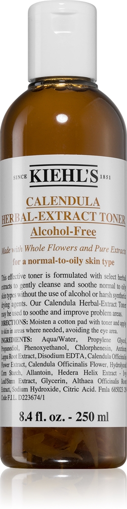 Тоник для лица с экстрактом календулы, без спирта Kiehl'S, 250 мл
Тоник для лица с экстрактом календулы, без спирта Kiehl'S, 250 мл