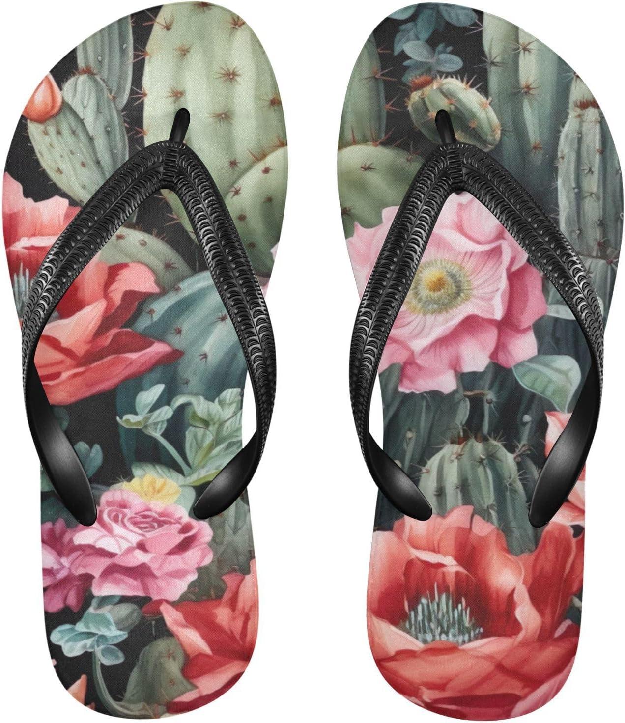 Шлепанцы с цветочным рисунком кактусов, пляжные летние повседневные сандалии для женщин и мужчин, обувь для душа, размер XS Kfbe, Cactus Flowers
Шлепанцы с цветочным рисунком кактусов, пляжные летние повседневные сандалии для женщин и мужчин, обувь для душа, размер XS Kfbe, Cactus Flowers