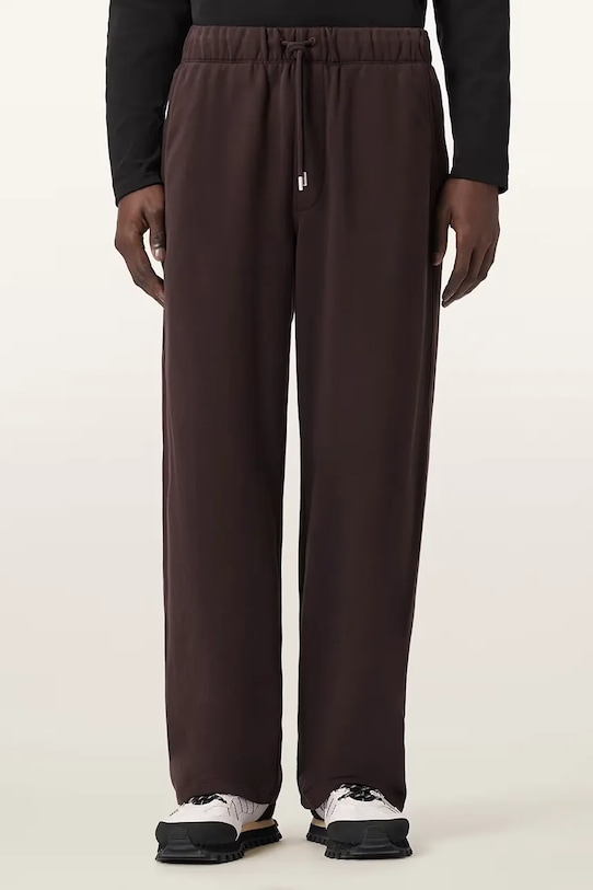 Хлопковые спортивные штаны Allsaints, коричневый
Хлопковые спортивные штаны Allsaints, коричневый