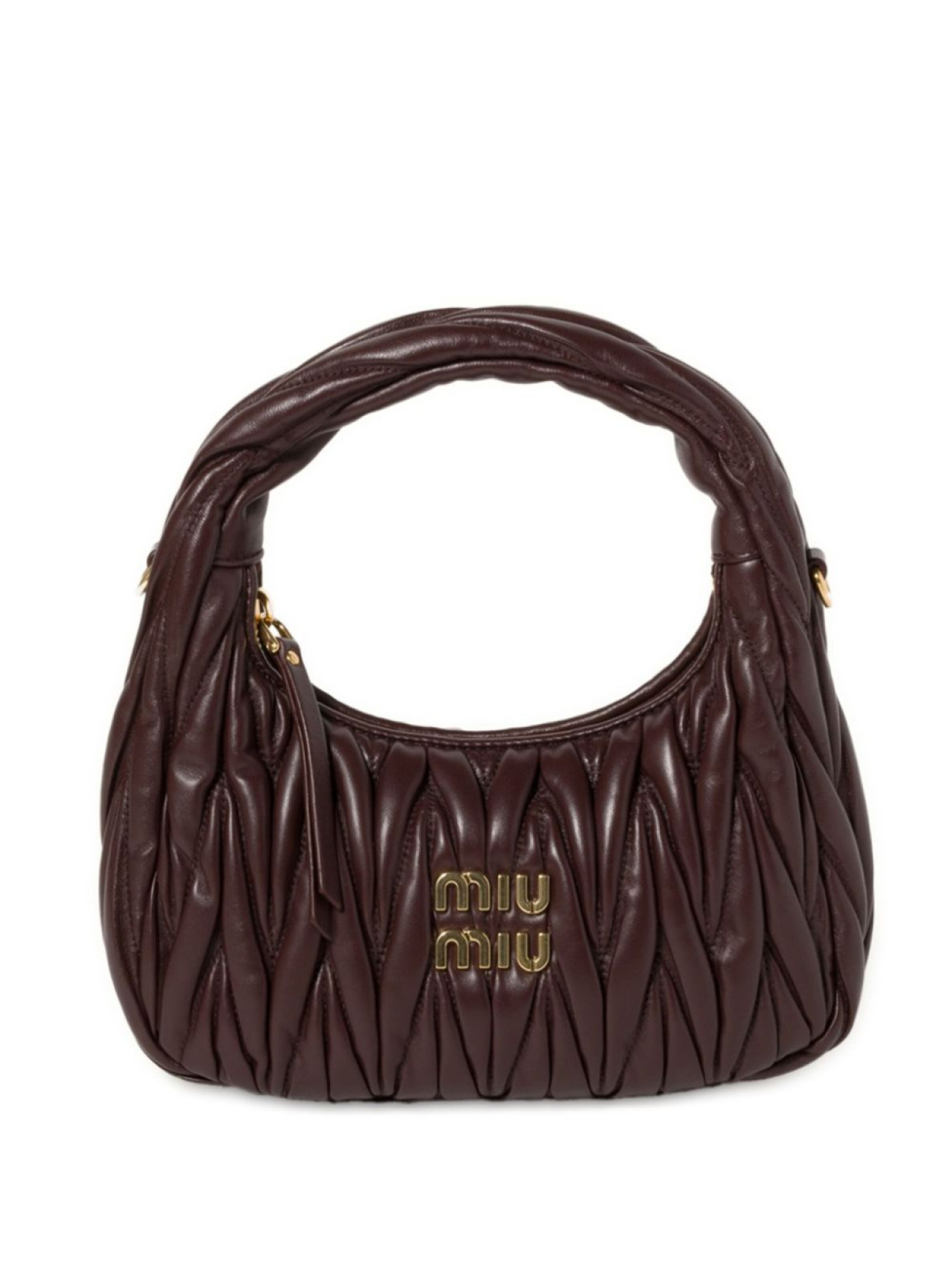 Miu Miu сумка-тоут Wander, коричневый
Miu Miu сумка-тоут Wander, коричневый