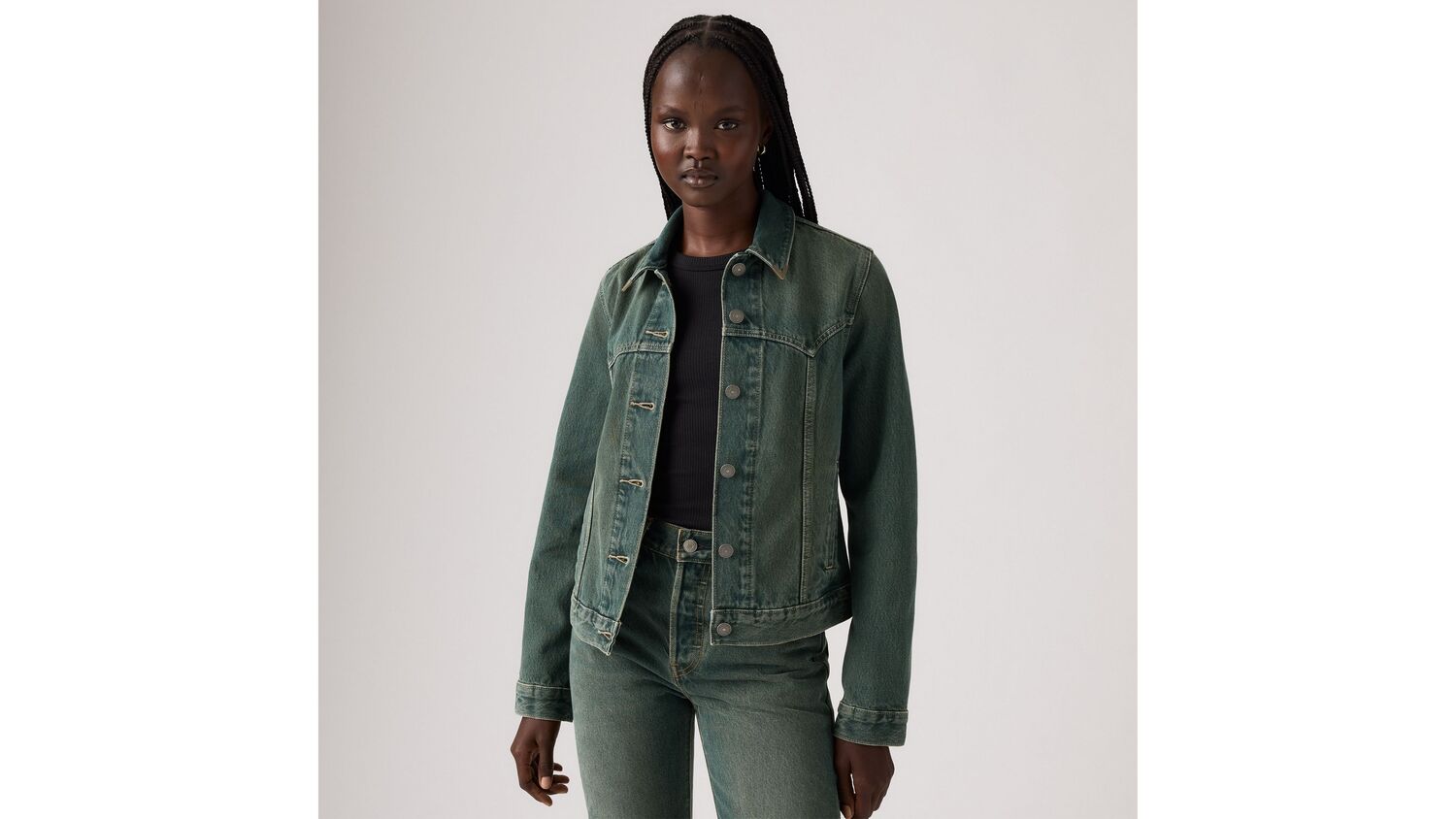 Куртка Trucker Original Tipped Levi's, Verdant Ventures - Medium Wash
Куртка Trucker Original Tipped Levi's, Verdant Ventures - Medium Wash