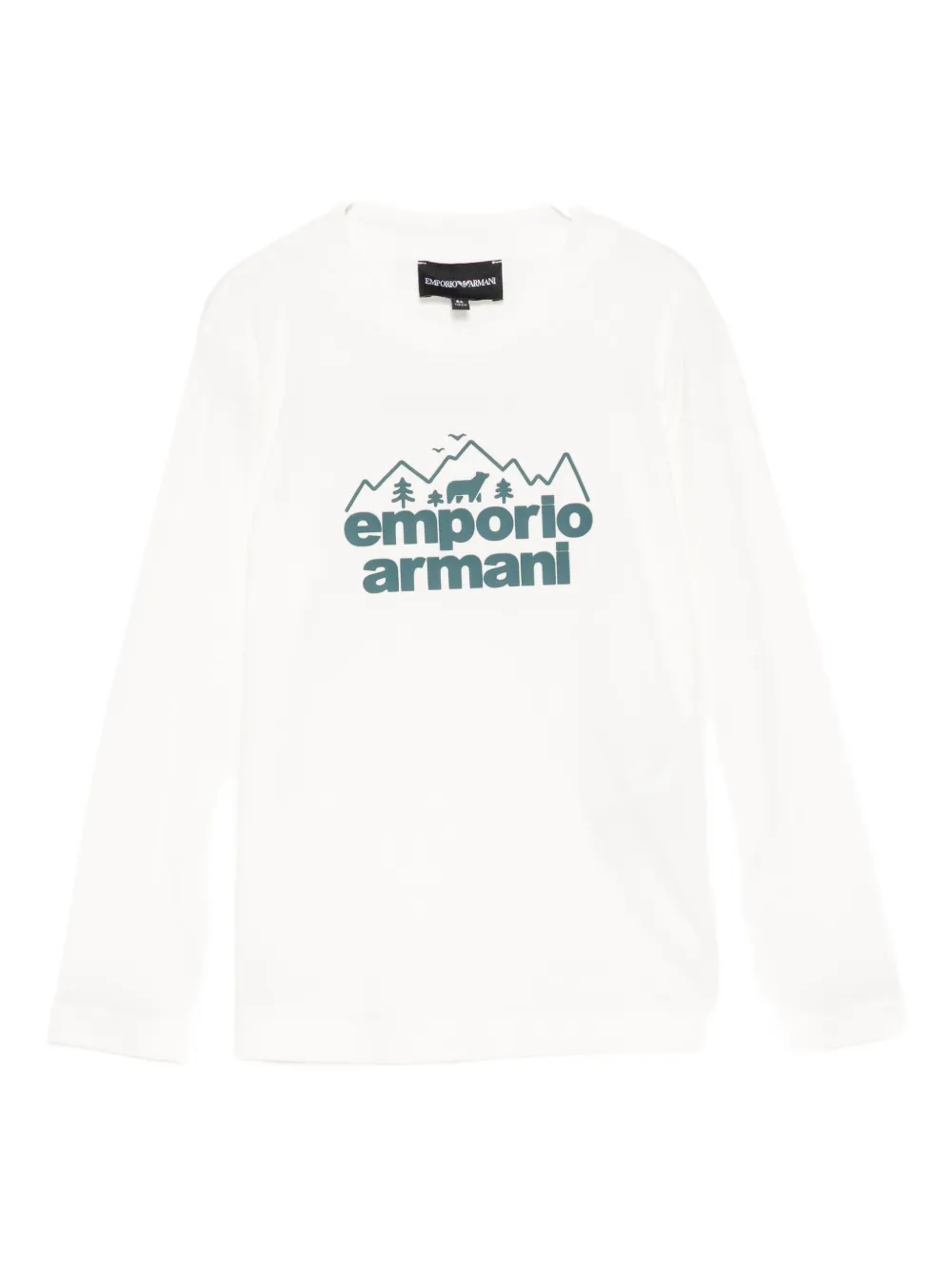 Футболка с тисненым логотипом Emporio Armani Kids, белый
Футболка с тисненым логотипом Emporio Armani Kids, белый