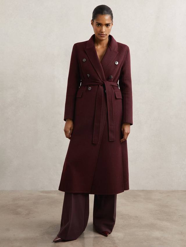 Пальто Petite Brogan из шерсти Reiss, Burgundy
Пальто Petite Brogan из шерсти Reiss, Burgundy