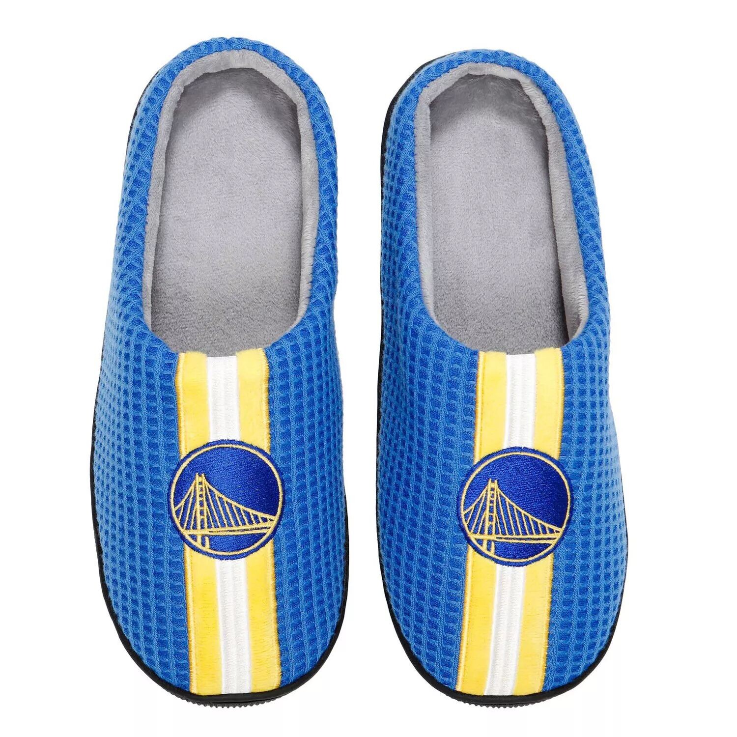 Мужские шлепанцы из пены с эффектом памяти FOCO Royal Golden State Warriors Team Stripe
Мужские шлепанцы из пены с эффектом памяти FOCO Royal Golden State Warriors Team Stripe
