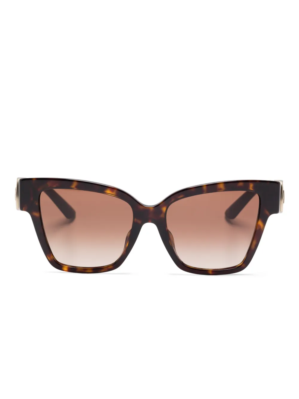 Солнцезащитные очки в оправе «бабочка» Dolce & Gabbana Eyewear, коричневый 
Солнцезащитные очки в оправе «бабочка» Dolce & Gabbana Eyewear, коричневый