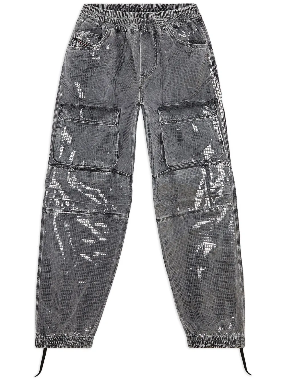 Прямые джинсы D-Mirt 0pgac DIESEL, серый 
Прямые джинсы D-Mirt 0pgac DIESEL, серый