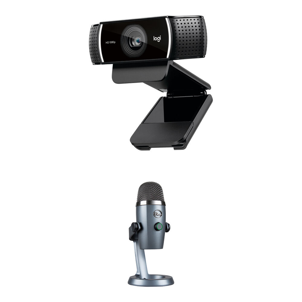 Веб-камера Logitech C922 Pro Stream & Blue Yeti Nano USB Microphone Video
Веб-камера Logitech C922 Pro Stream & Blue Yeti Nano USB Microphone Video