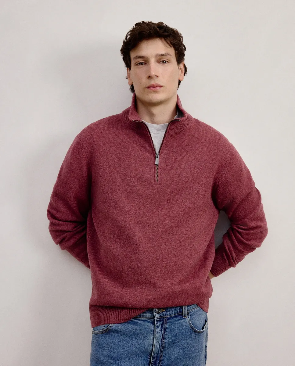 Мужской свитер на молнии Dustin, фиолетовый
Мужской свитер на молнии Dustin, фиолетовый