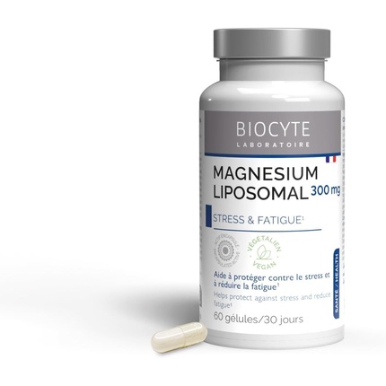 Пищевая добавка с липосомальным магнием от стресса и усталости Biocyte
Пищевая добавка с липосомальным магнием от стресса и усталости Biocyte