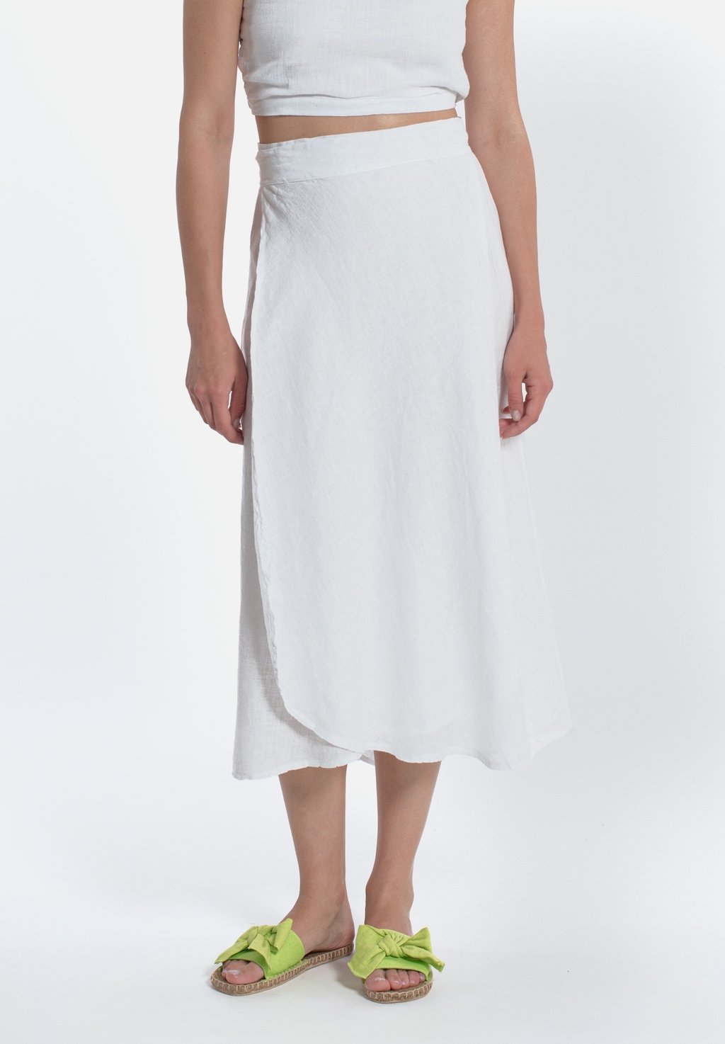 Юбка-колокол Gonna a portafoglio ACANFORA, белый
Юбка-колокол Gonna a portafoglio ACANFORA, белый