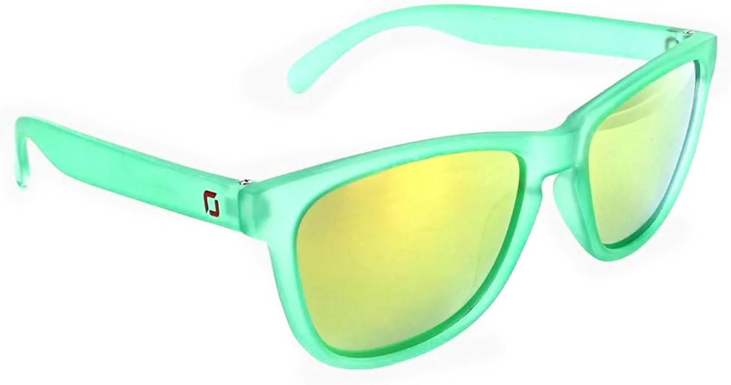 Поляризованные спортивные солнцезащитные очки Optic Nerve Fairplay - легкая оправа, защита от УФ-излучения, антибликовое покрытие - унисекс, Crystal Turquoise - Smoke/Orange Mirror
Поляризованные спортивные солнцезащитные очки Optic Nerve Fairplay - легкая оправа, защита от УФ-излучения, антибликовое покрытие - унисекс, Crystal Turquoise - Smoke/Orange Mirror