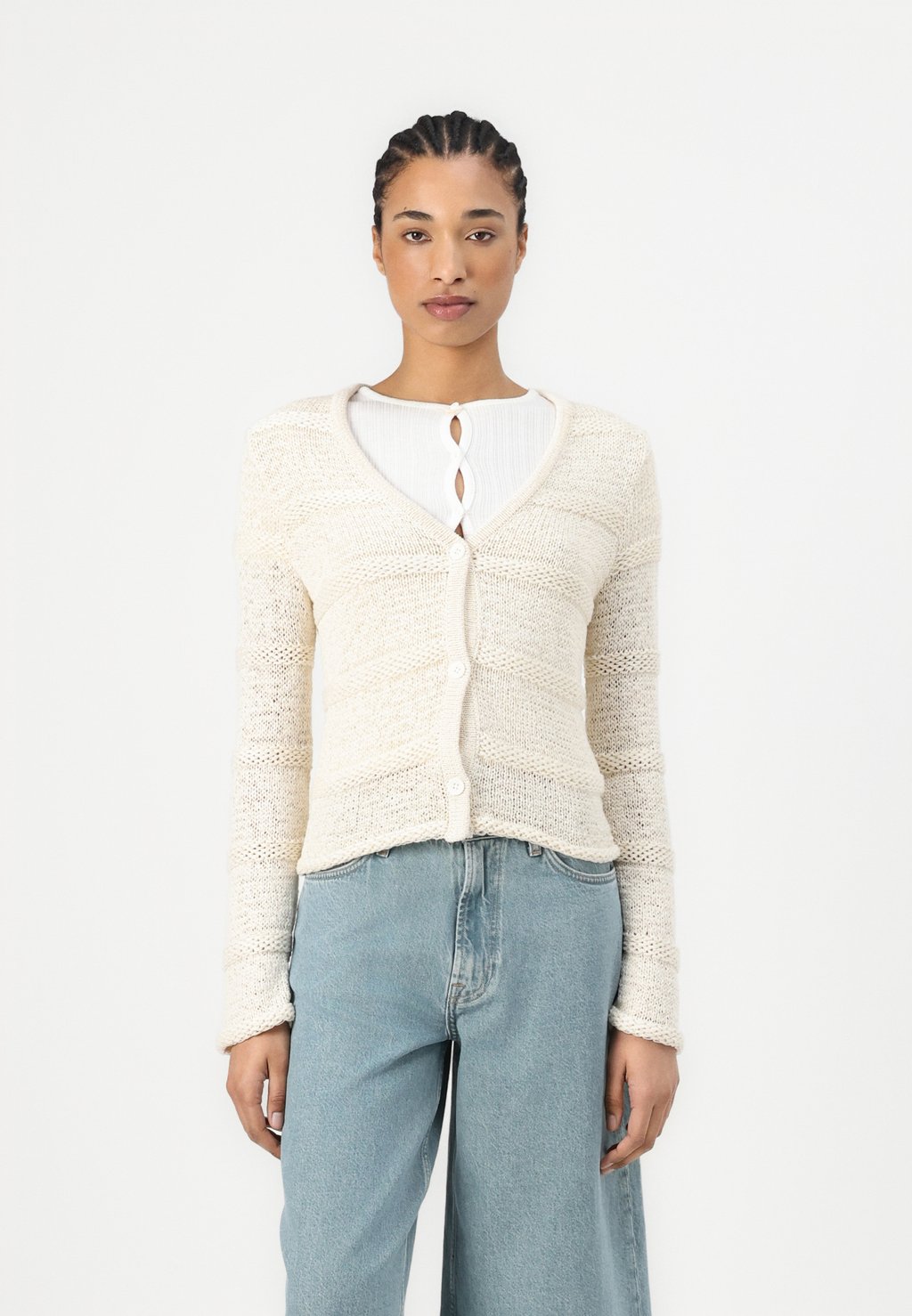 Кардиган NETTIE Samsøe Samsøe, кремовый
Кардиган NETTIE Samsøe Samsøe, кремовый