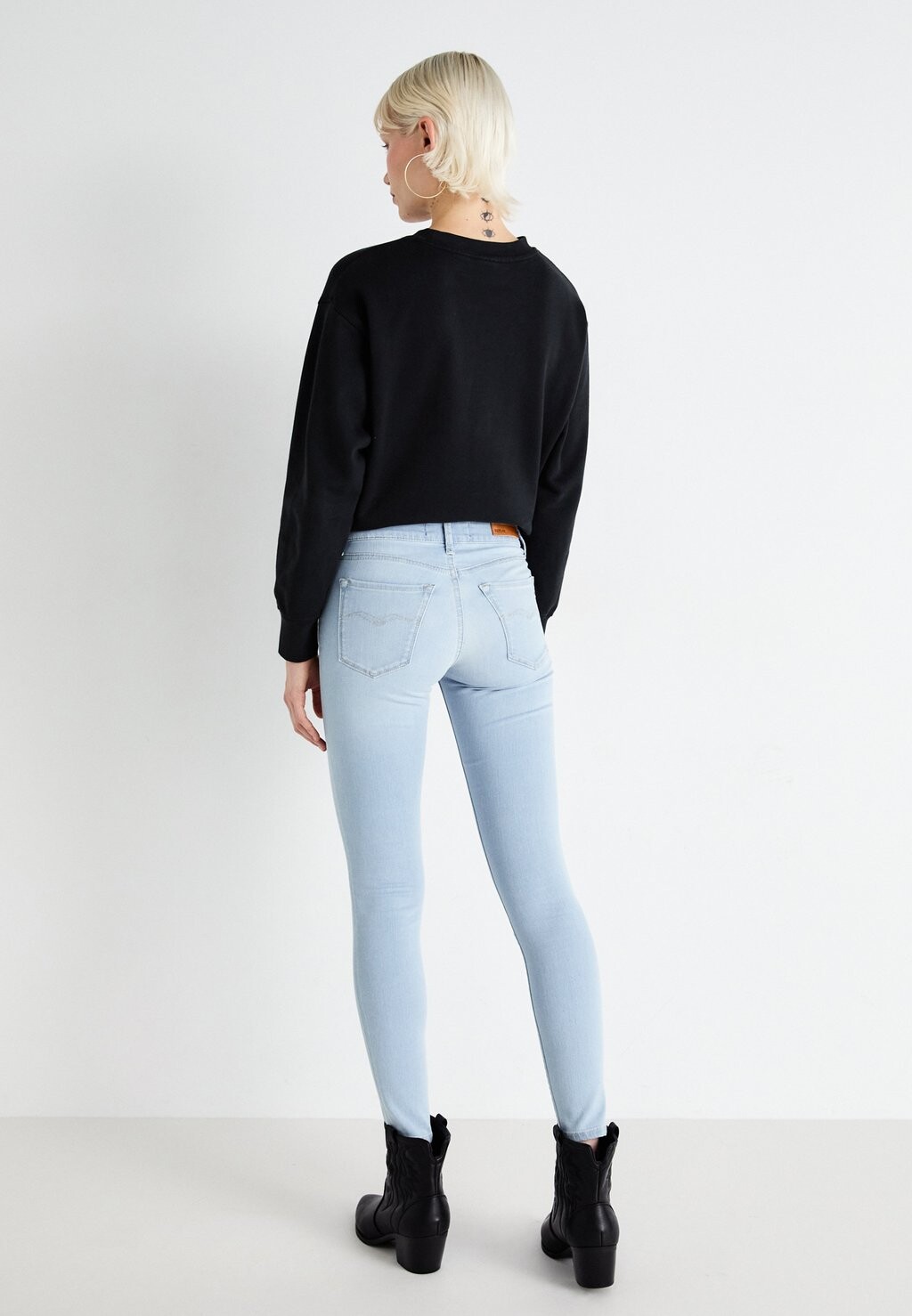 Джинсы облегающие Replay, светло-голубой деним
Джинсы облегающие Replay, светло-голубой деним