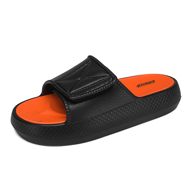 JEANSWEST Мужские антибактериальные шлепанцы слайдеры черно-оранжевые, цвет Black Orange
JEANSWEST Мужские антибактериальные шлепанцы слайдеры черно-оранжевые, цвет Black Orange