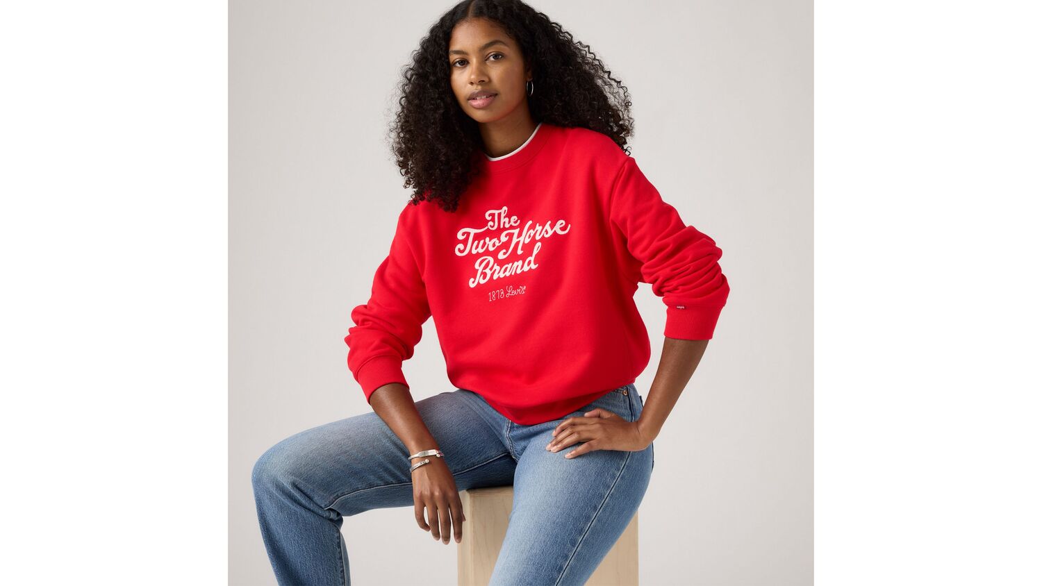 Спортивная толстовка с круглым вырезом Graphic Heritage Levi's, True Red - Red
Спортивная толстовка с круглым вырезом Graphic Heritage Levi's, True Red - Red