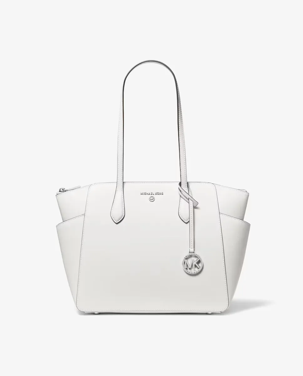 Кожаная сумка через плечо Marilyn Michael Michael Kors, белый
Кожаная сумка через плечо Marilyn Michael Michael Kors, белый