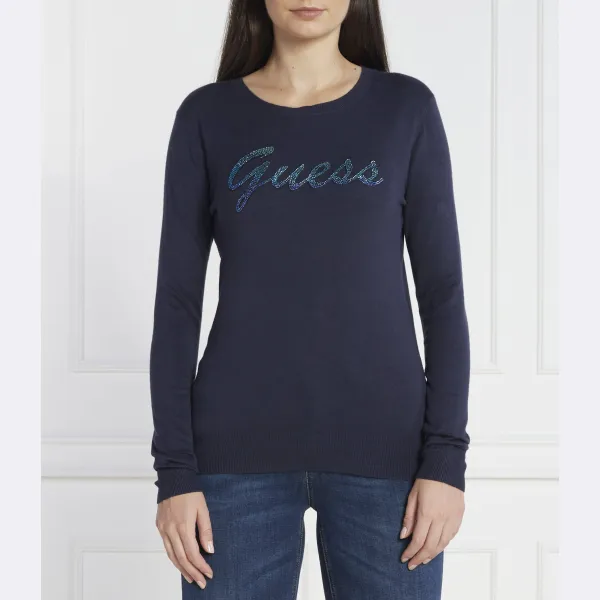 Блузка стандартного кроя Guess, синий
Блузка стандартного кроя Guess, синий