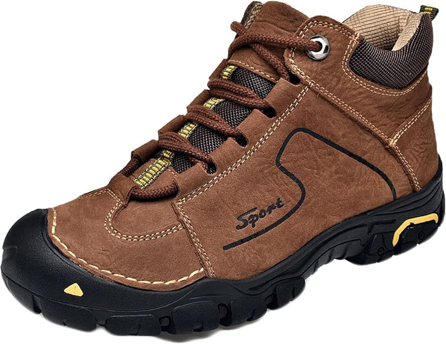 Мужские теплые ботинки до щиколотки Yiozoi, осенне-зимние, для активного отдыха и спорта, высокие, на шнуровке, прочные повседневные прогулочные ботинки для мужчин, темно-коричневый
Мужские теплые ботинки до щиколотки Yiozoi, осенне-зимние, для активного отдыха и спорта, высокие, на шнуровке, прочные повседневные прогулочные ботинки для мужчин, темно-коричневый