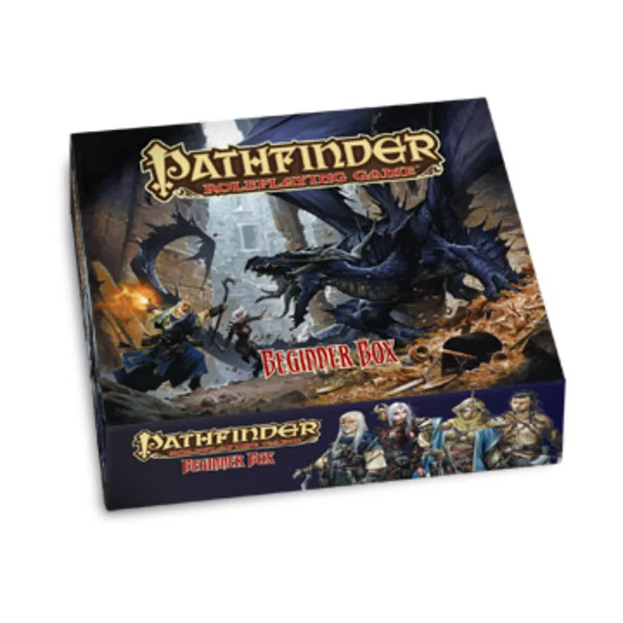 Бокс-сет Beginner Box (2nd Printing), Pathfinder Roleplaying Game (1st Edition) - Core & Assorted
Бокс-сет Beginner Box (2nd Printing), Pathfinder Roleplaying Game (1st Edition) - Core & Assorted