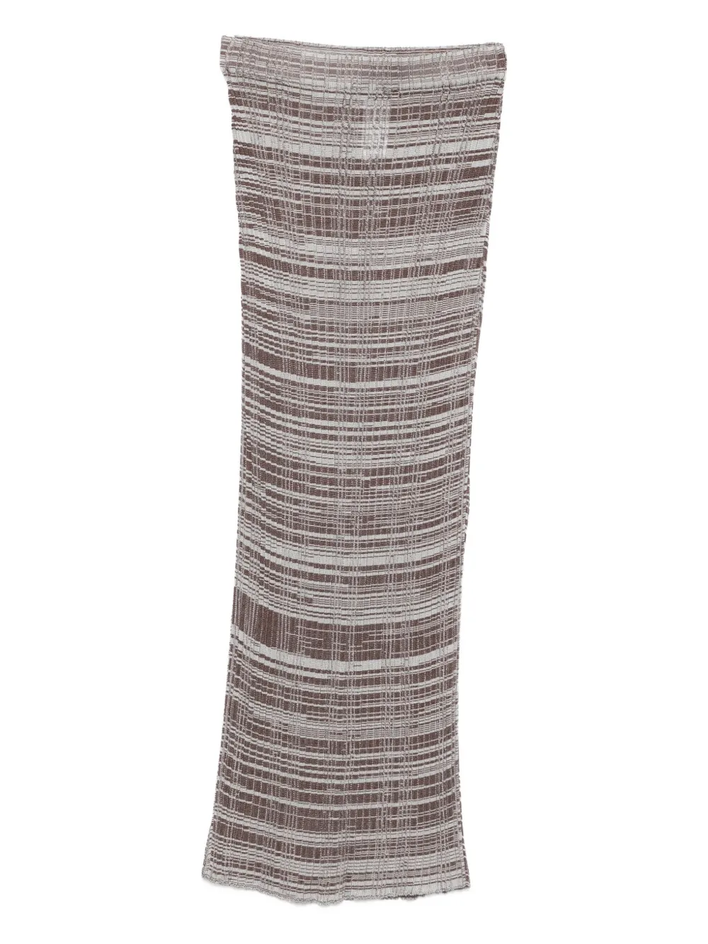 Полосатая юбка макси в рубчик Fabiana Filippi, коричневый
Полосатая юбка макси в рубчик Fabiana Filippi, коричневый